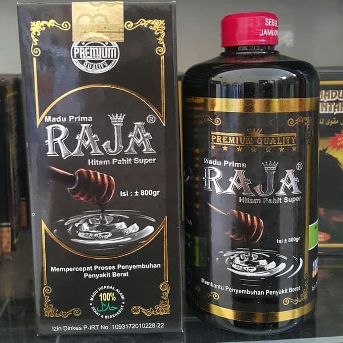 

Madu Prima Raja Hitam Pahit 800Gr - Madu Hitam Pahit Diabet 800
