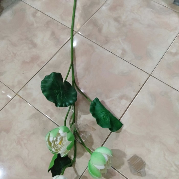 Bunga Teratai Artificial Bunga Plastik Bunga Hias