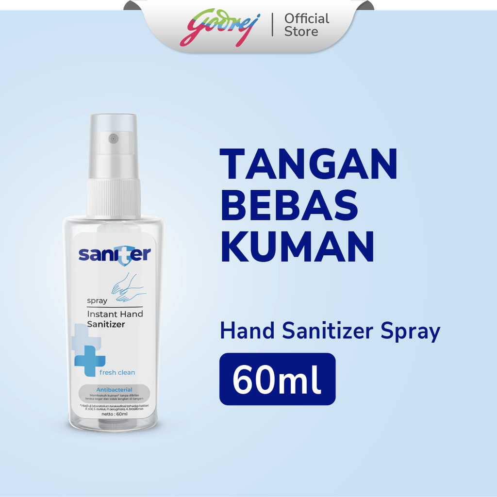 Saniter Hand Sanitizer Spray 60 ml