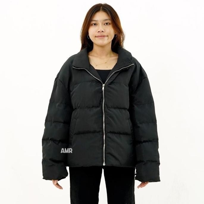 Amr Original - Fluffy Jaket 921 - Winter Mantel Pria Wanita Akrifet