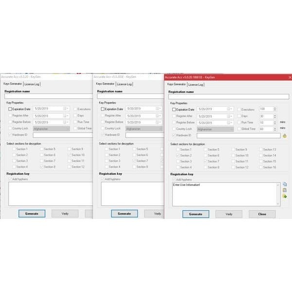 REAL - keygen accurate 5 enterprise deluxe dan standart unlimited pc