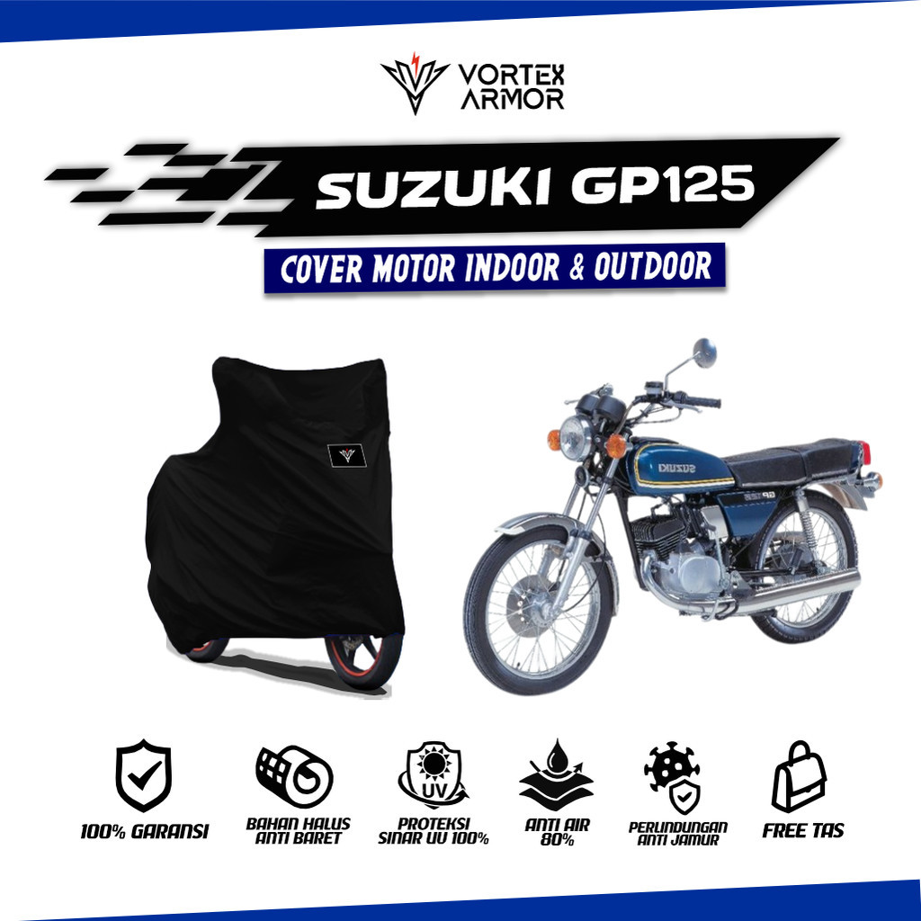 Cover Motor Suzuki GP125 / Sarung Motor Suzuki GP125 / Tutup GP125