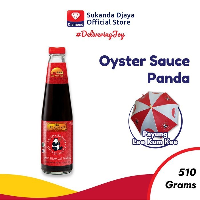 

Lee Kum Kee Oyster Sauce Panda 510 Gr Free Payung