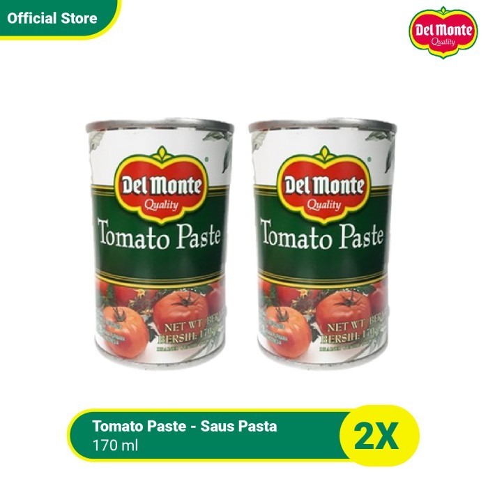 

Delmonte Tomato Paste - Saus Pasta 170Gr - Isi 2