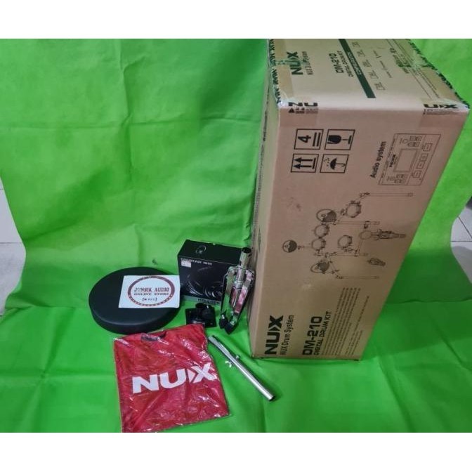 Hobi | Nux Dm210 Dm-210 Dm 210 Digital Drum Elektrik Paket Lengkap