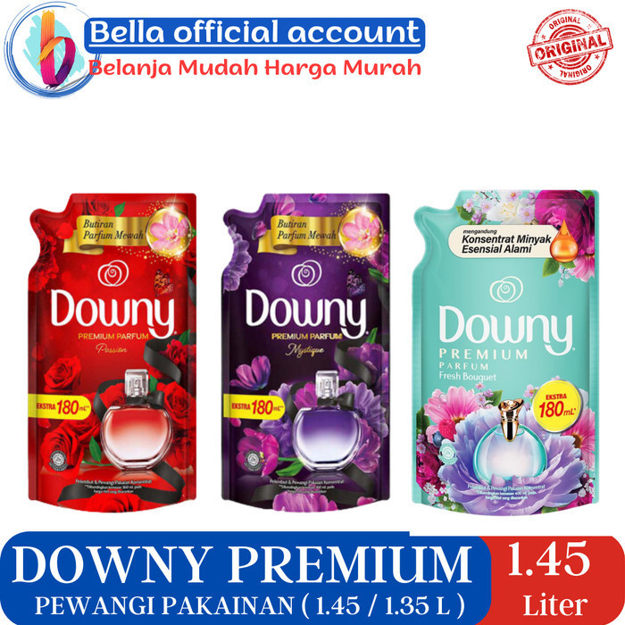 Downy Mystiquealluredaring Pewangi Pelembut Pakaian Refill 1.35Liter