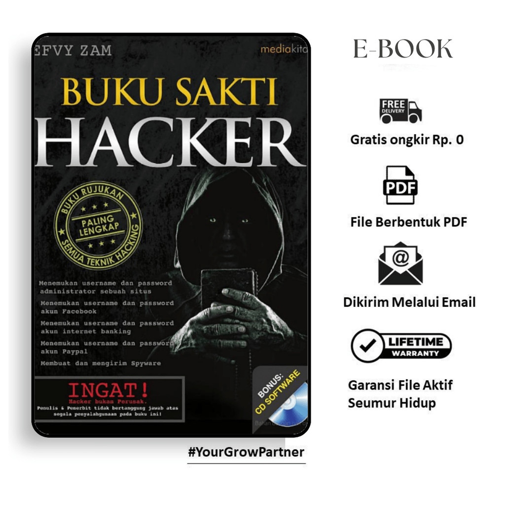 

947. [-] Buku Sakti Hacker (Efvy Zam)
