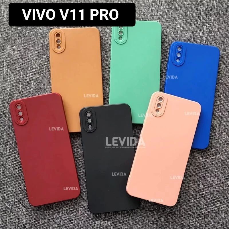 Silikon Softcase Vivo V11 Pro Macaron Pro Camera