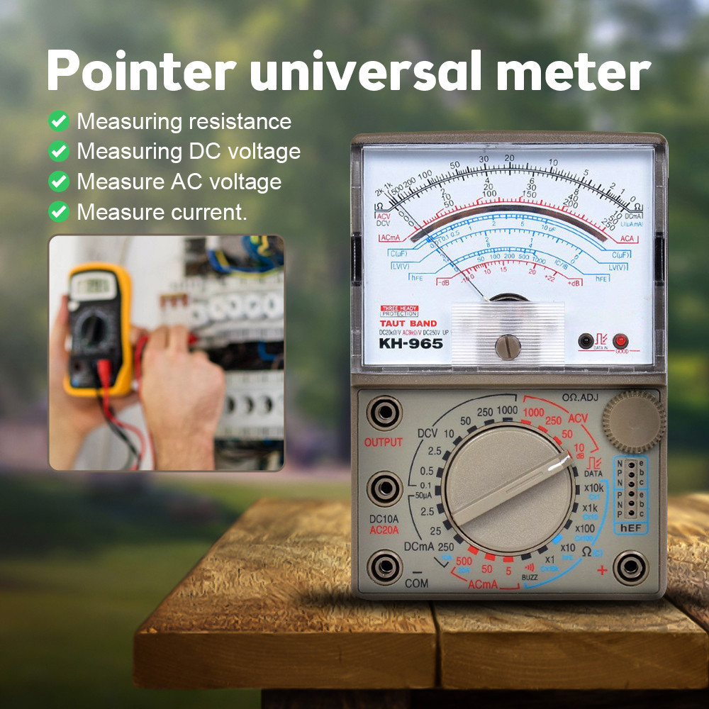 Samwa Multimeter Multitester Analog Mini Pointer with Bracket - KH-965