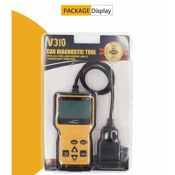 V310 Obdii Scanner Mobil Universal