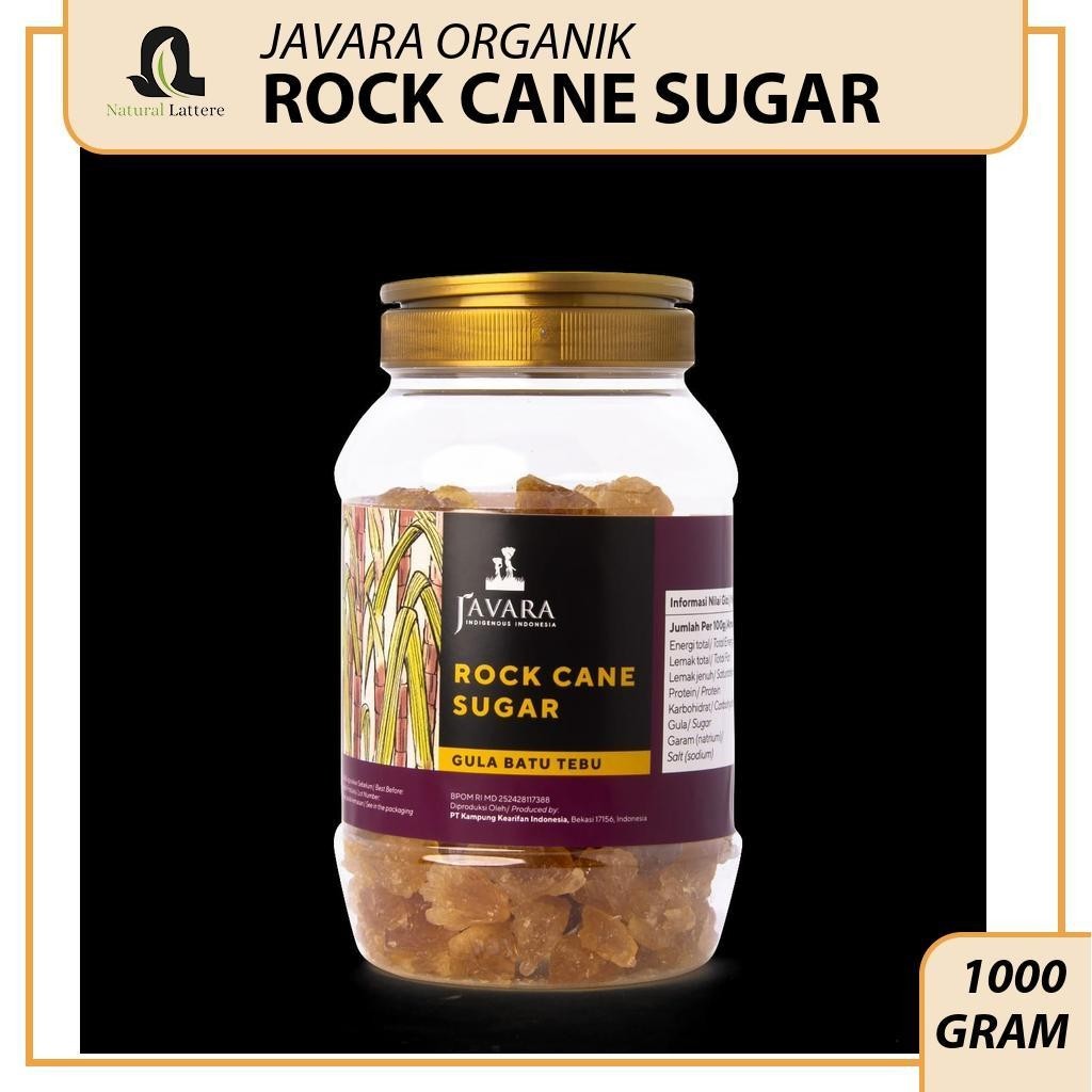 

Javara Organik Rock Cane Sugar
