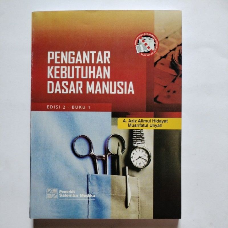 Pengantar Kebutuhan Dasar Manusia Edisi 2 Buku 1