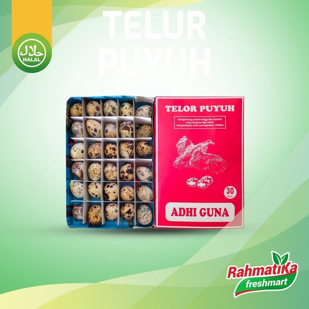 

Telur Puyuh Isi 30 Butir