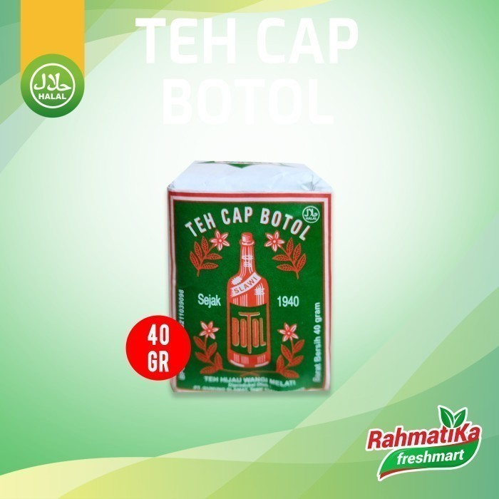 

Teh Cap Botol Hijau 40 gram