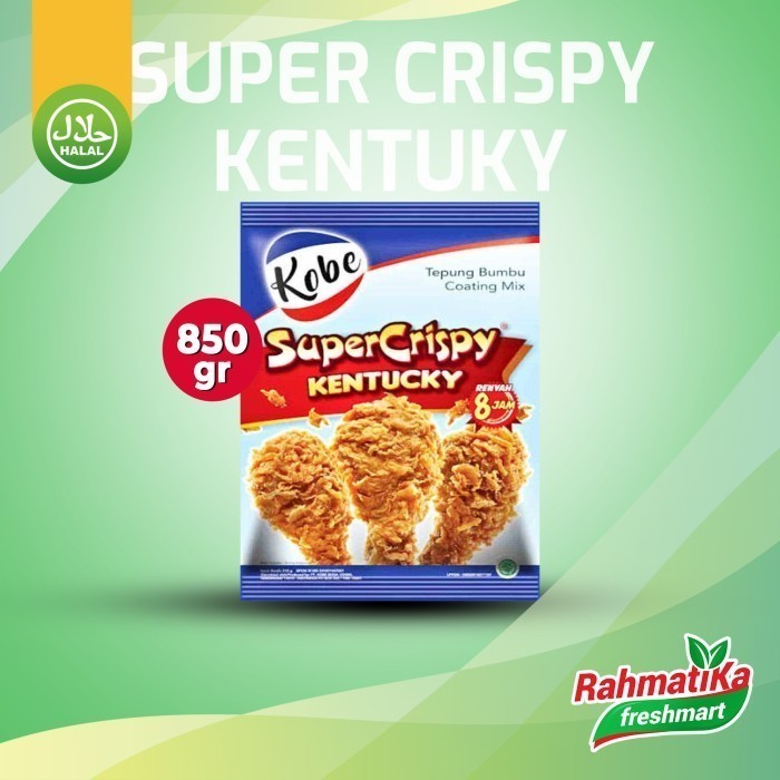 

Kobe Tepung Bumbu Super Crispy Kentucky 850 gram