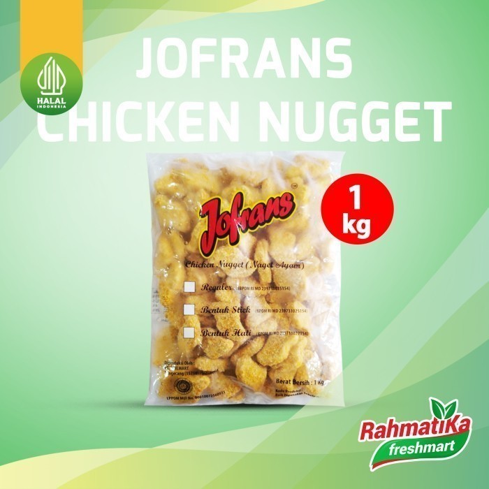 

JOFRANS Naget Ayam / Chicken Nugget 1 Kg