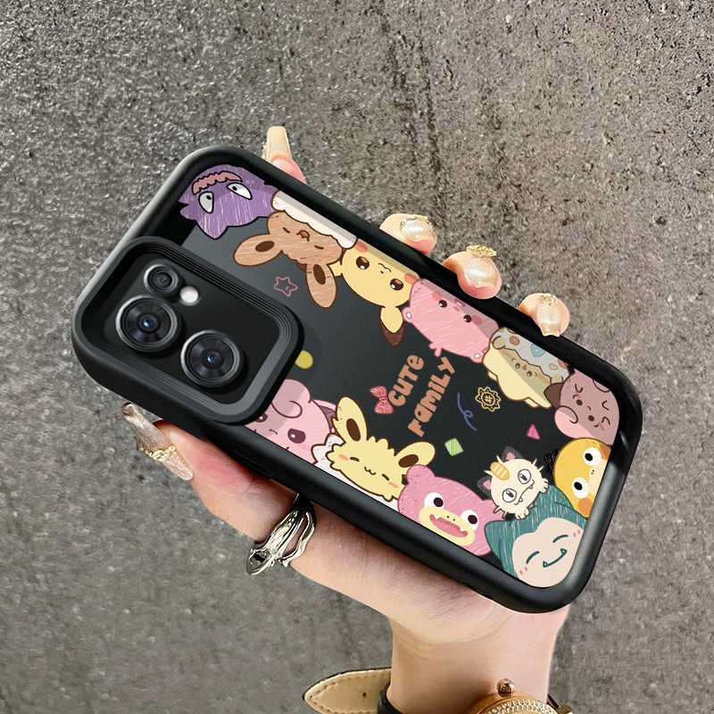 Casing Hp OPPO Reno 8 5G OPPO Reno 8T Case pola Karakter anime cantik Casing HP pelindung silikon lu