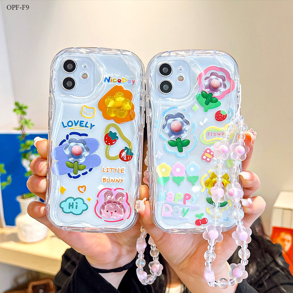 Casing Kelinci Kecil Untuk For OPPO F9 F11 F23 5G Phone Case Softcase Kesing Cassing Soft Sofcase 40