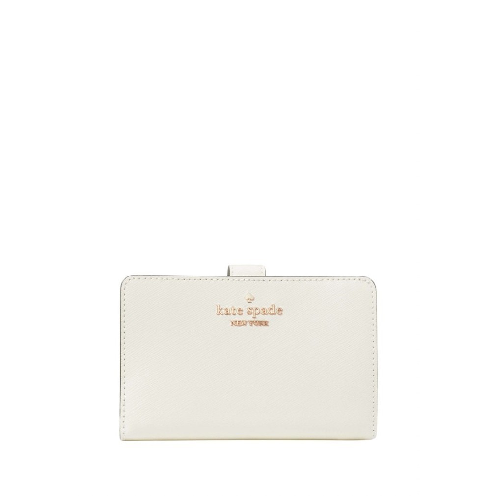 KATE SPADE Madison Medium Compact Bifold Wallet Meringue