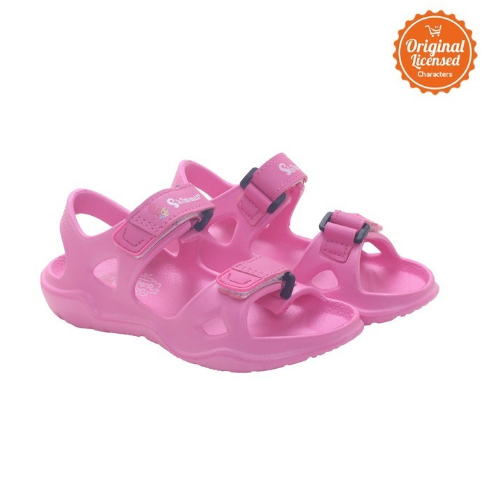Shimmer And Shine Sandal Karet Gunung Anak Fuchsia