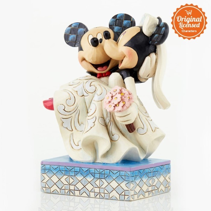 Disney Traditions Mickey and Minnie Wedding Figurine