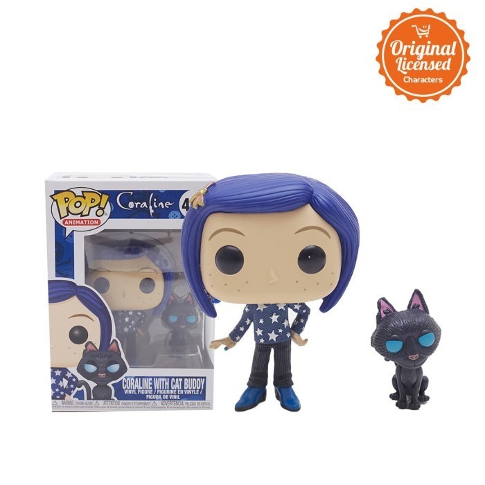 Funko Pop Coraline - Coraline With Cat