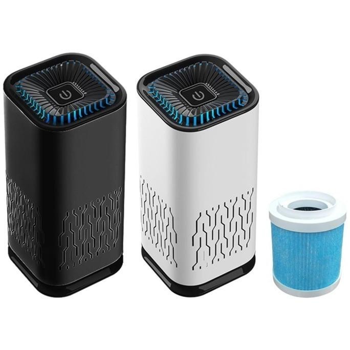Smart Air Purifier Pembersih Udara Ruangan Portable Filter Hepa Low Darelehren