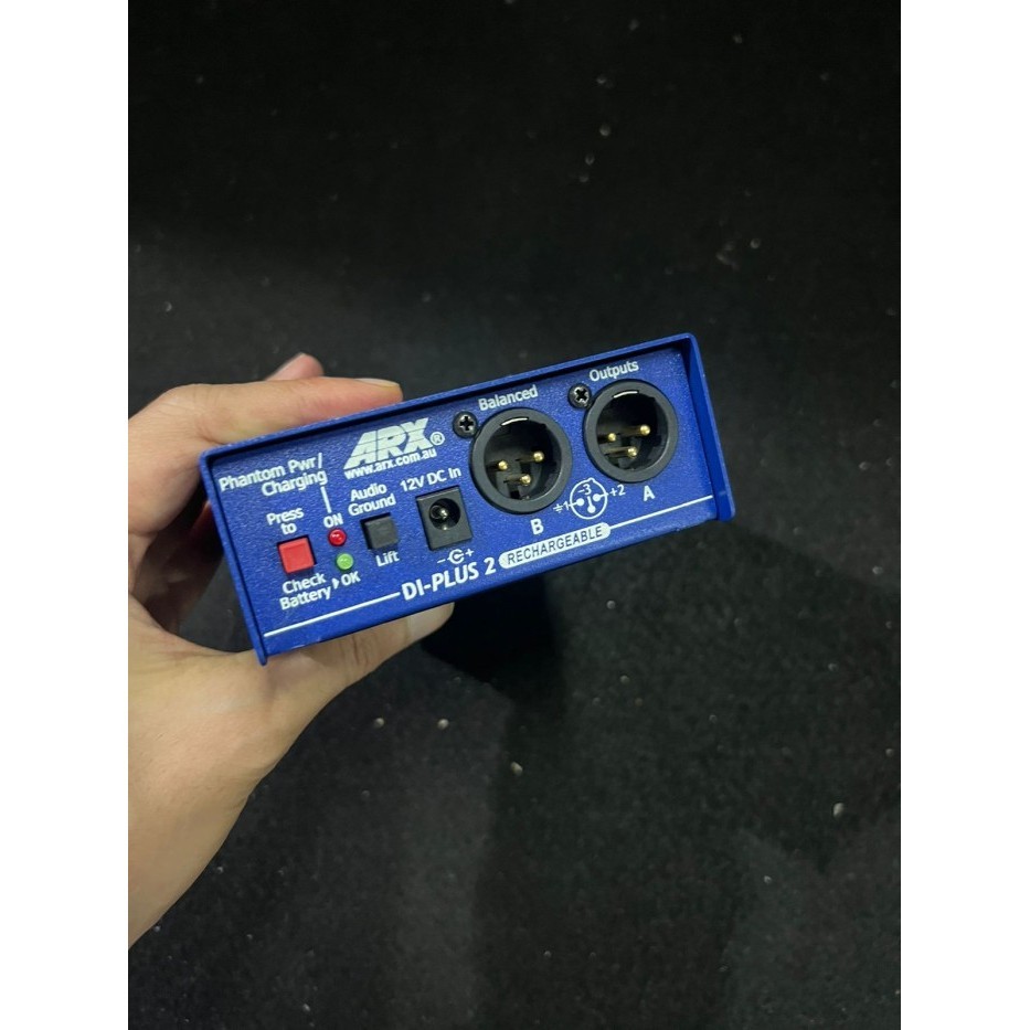 Arx Audio Di Plus 2 Rc - Di Box Stereo - Made In Australia
