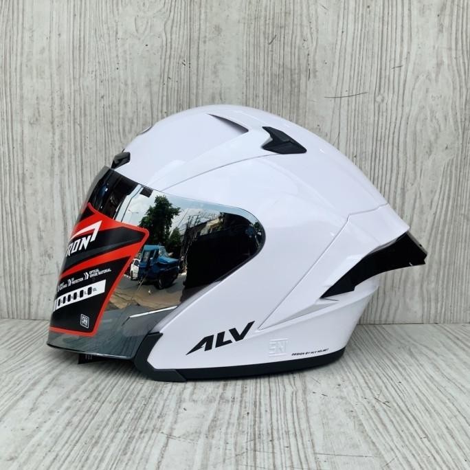 Cod !!! Helm Alv Ultron Solid | Helm Half Face Alv Ultron Paket Aikiaashop