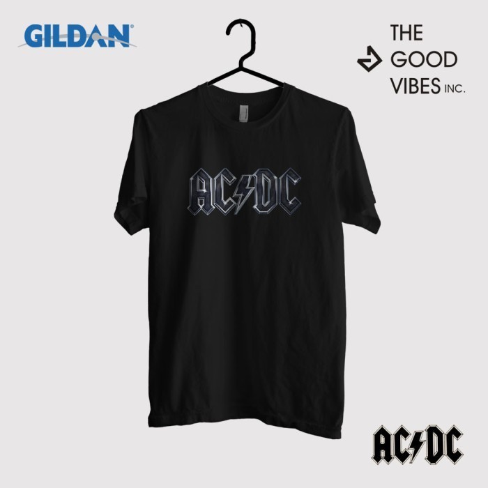 Kaos Band Ac/Dc Original Gildan - Diamond Logo