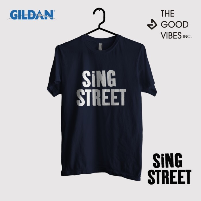 Kaos Merchandise Film Original Gildan - Sing Street