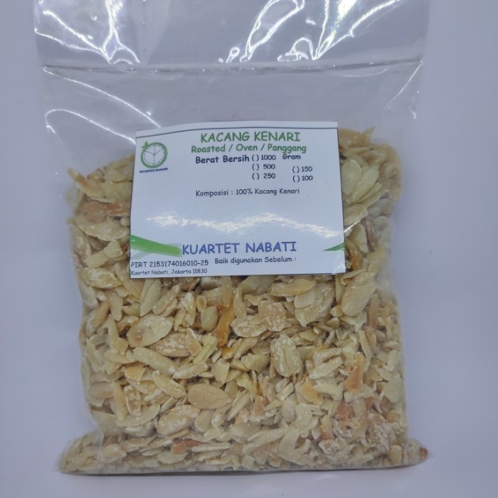 

500Gr Roasted Kacang Kenari / Pili Nut Oven - Panggang - Matang
