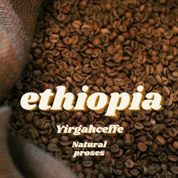 

Green Bean - Biji Kopi Arabica Ethiopia Yirgahceffe 1Kg