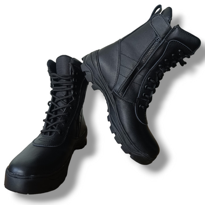 Sepatu PDL Model Jatah TNI / Sepatu PDL POLRI / Sepatu PDL Security