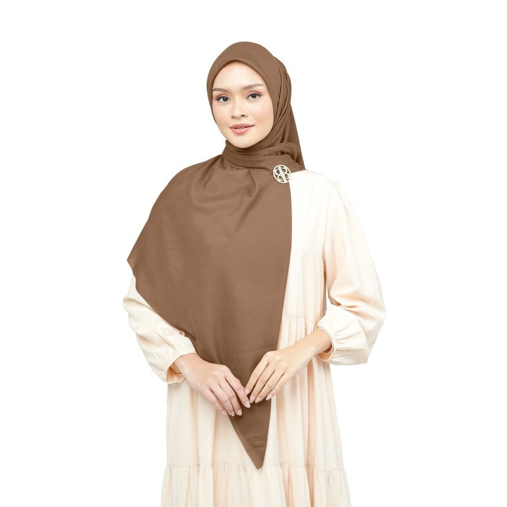 Nada Puspita -Nada Voile Scarf Large - Brown