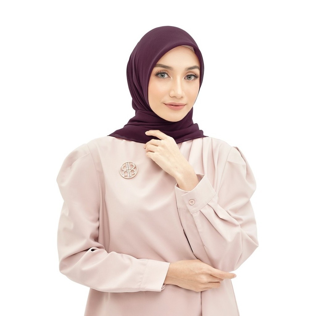 Nada Puspita - Nada Daily Scarf - Maroon