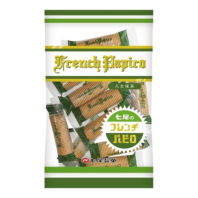 

Nanao French Papiro Vanilla / Matcha Green Tea - Biskuit Snack Jepang 049