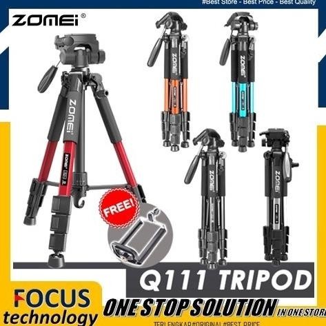 Tripod Zomei Q 111 / Q111 Professional Portable Kamera Dslr Tripot