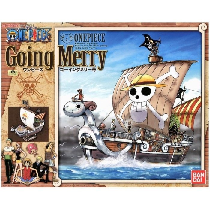 Kapal One Piece Going Merry Bandai Figure Kapal Going Merry