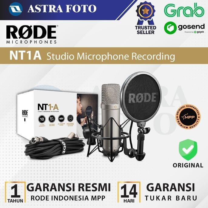 Rode Nt1A Studio Microphone Recording - Mic Rode Nt-1A