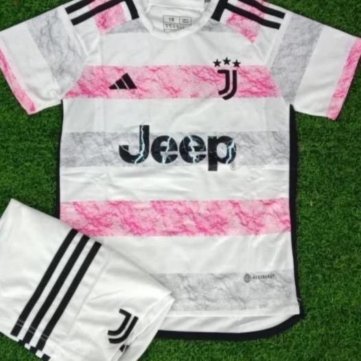 Jersey Baju Bola Juve Away Kids Anak 2023/2024