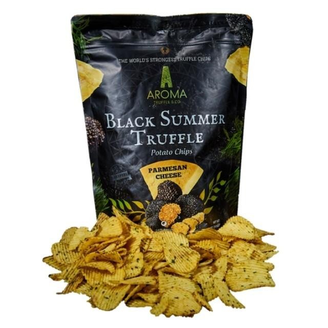 

Aroma Black Truffle Potato Chips Parmesan Cheese - Chips Rasa Keju 026