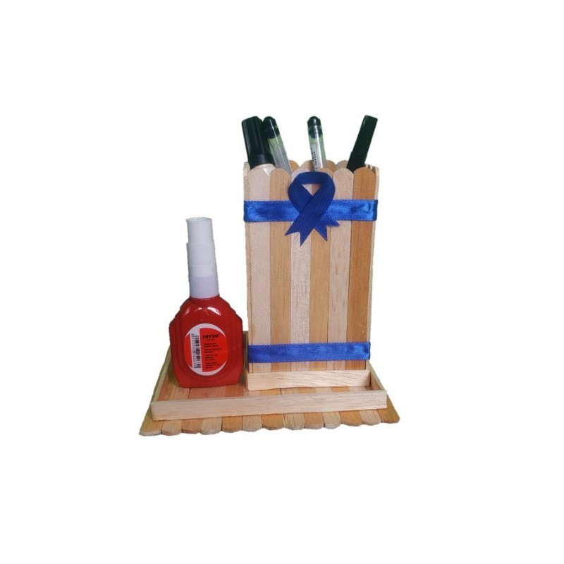 

prakarya tugas sekolah || stik es krim || tempat pensil