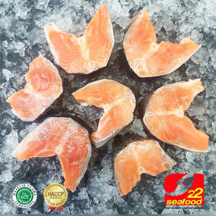 

Ayala - Ikan Salmon Steak Irregular Cut 250 Gr / Premium / Seafood 22