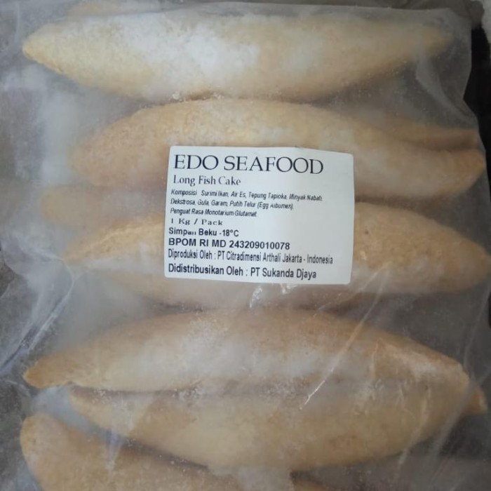 

Ayala - Long Fish Cake Edo Seafood. Bakso Ikan Otak-Otak Edo Seafood
