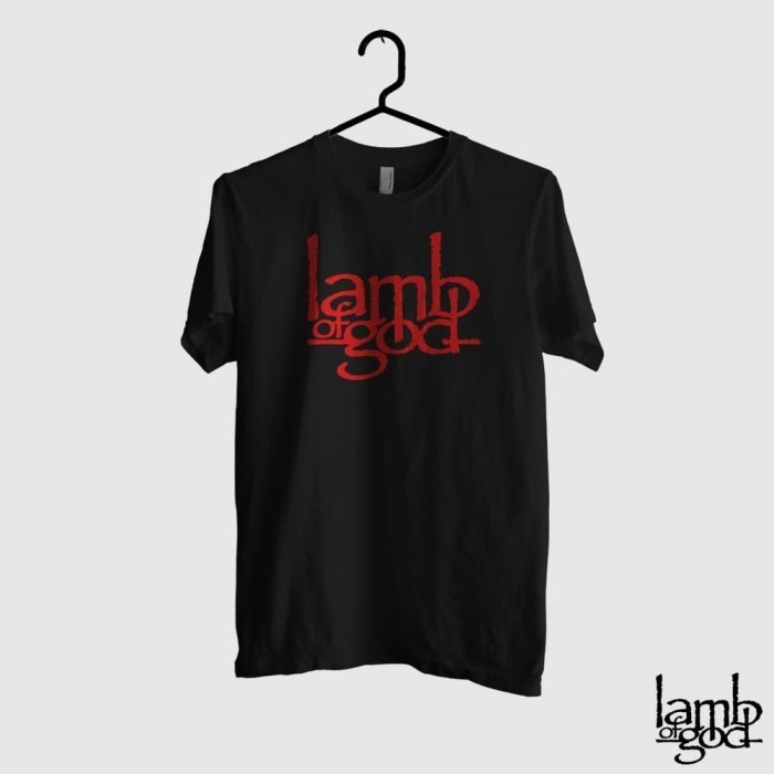 Kaos Lamb Of God - Logo