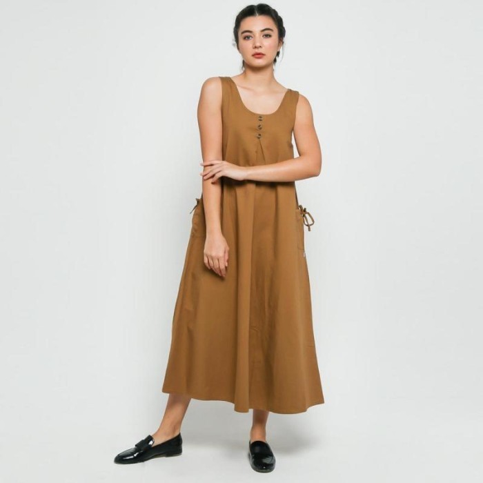 Rodeo - Overall Wanita - Nuna Overall - Brown