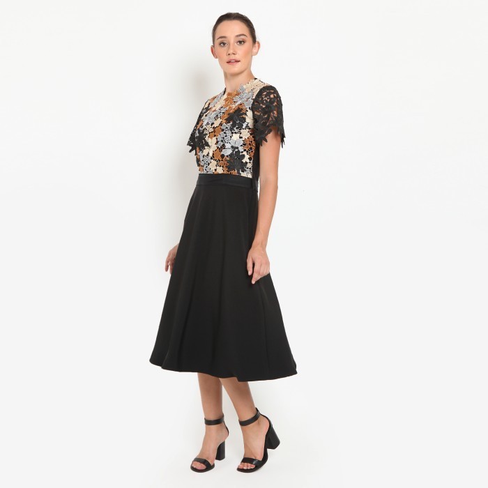 Rinda Salmun - Brocade A-Line Dress