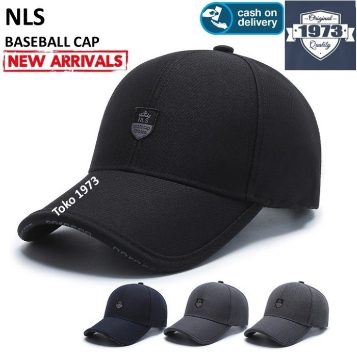 Baseball Cap : Nls - Topi Baseball Topi Pria Topi Wanita