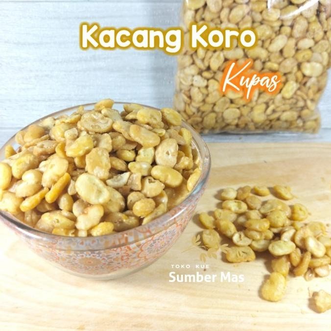 

KACANG KORO KUPAS 500GR